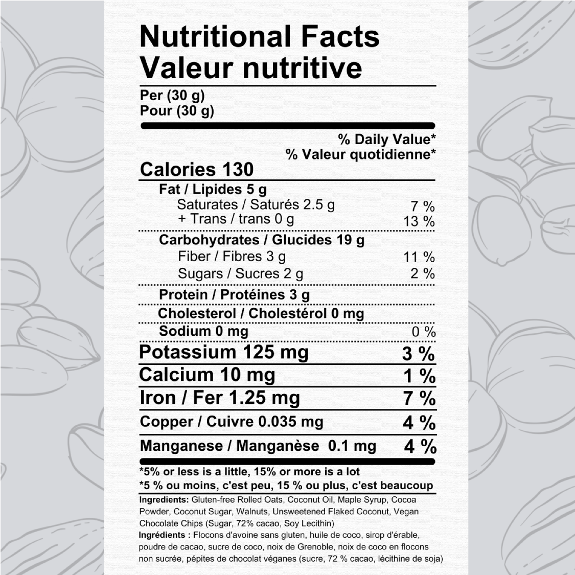 Chunky Chocolate Granola Auto Renew-Roasted Granola-The Roasted Nut Inc.