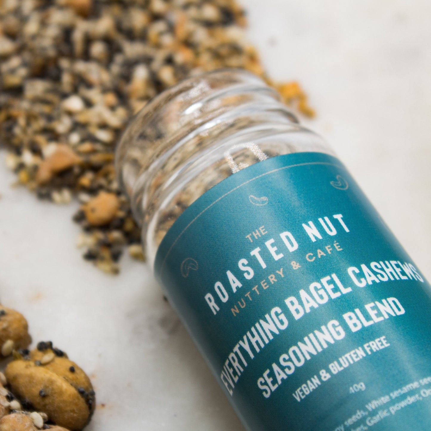 Everything Bagel Cashews Seasoning Blend-Flavoured-The Roasted Nut Inc.