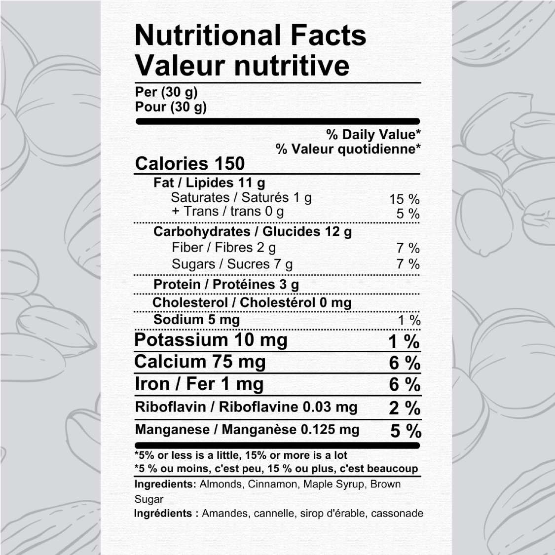 Maple Cinnamon Almonds-Flavoured-The Roasted Nut Inc.