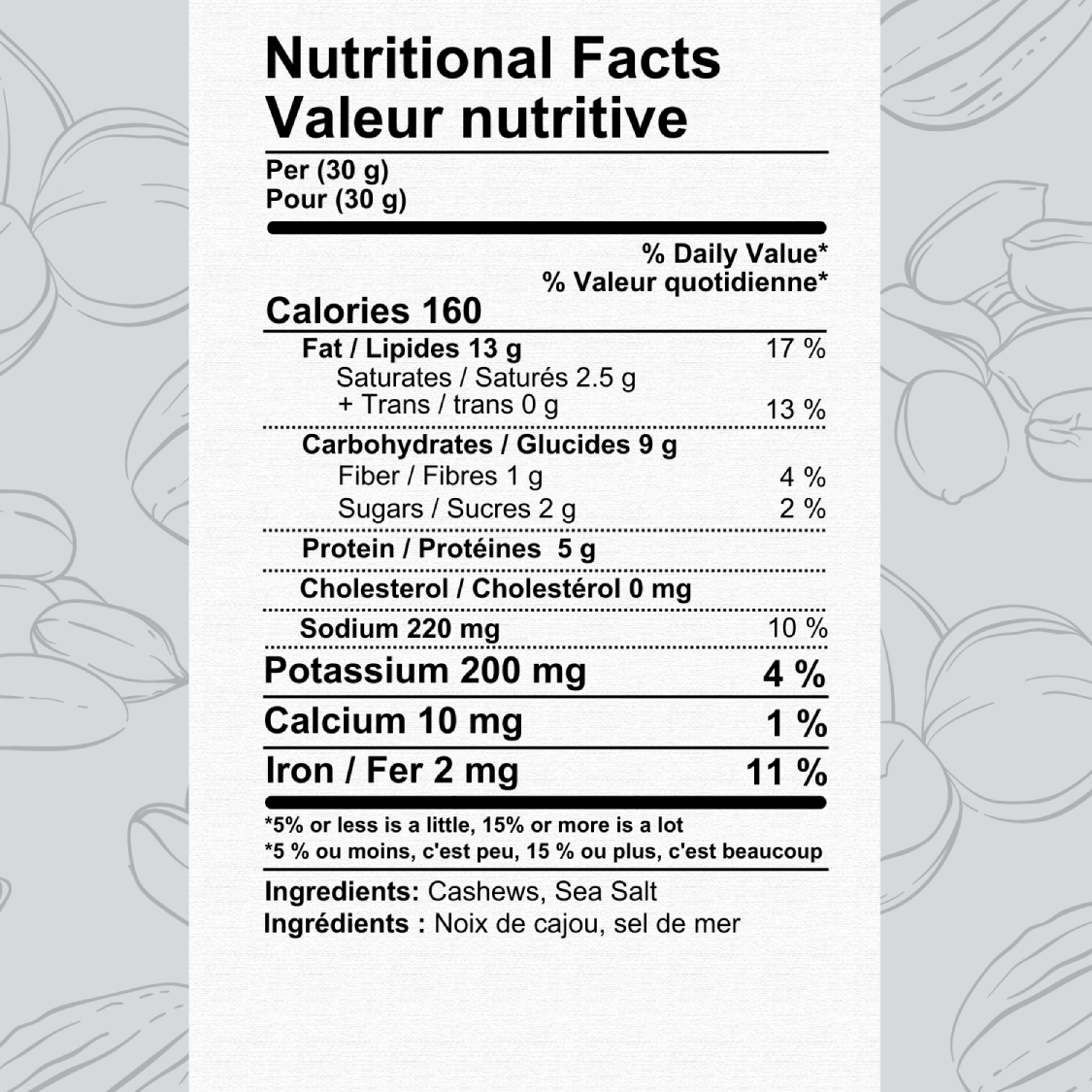 Salted Double Roasted Cashews-Salted-The Roasted Nut Inc.