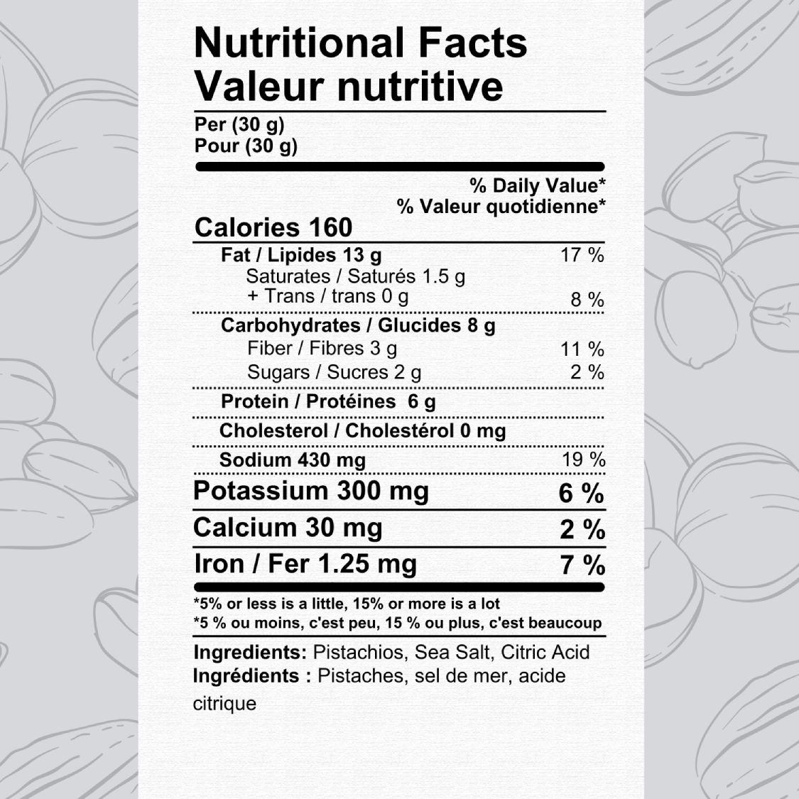 Salted Pistachios-Salted-The Roasted Nut Inc.