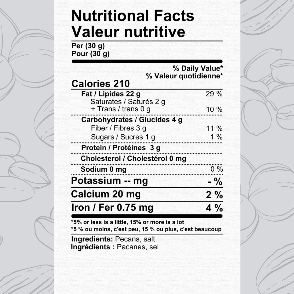 Unsalted Pecans-Unsalted-The Roasted Nut Inc.