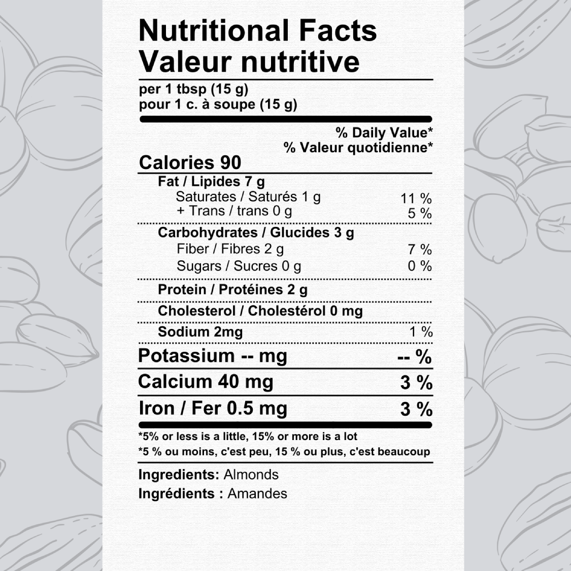 testing products-Single Ingredients-The Roasted Nut Inc.