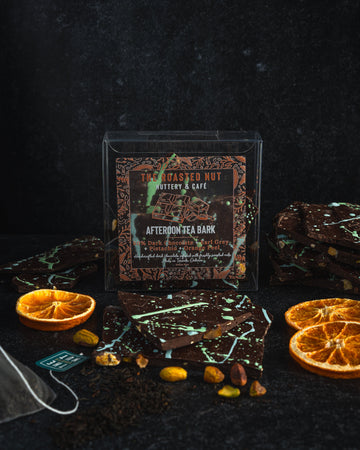 Afternoon Tea Dark Chocolate Bark-Nut Butter-The Roasted Nut Inc.