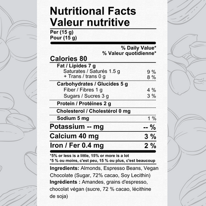 Chocolate Almond Espresso Butter 10.00% Off Auto Renew-Nut Butter-The Roasted Nut Inc.