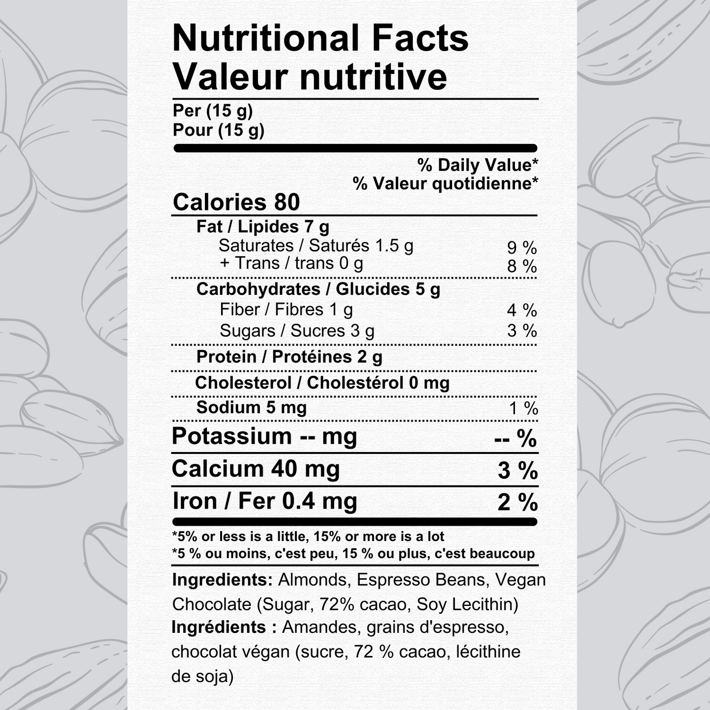Chocolate Almond Espresso Butter-Flavored Blends-The Roasted Nut Inc.