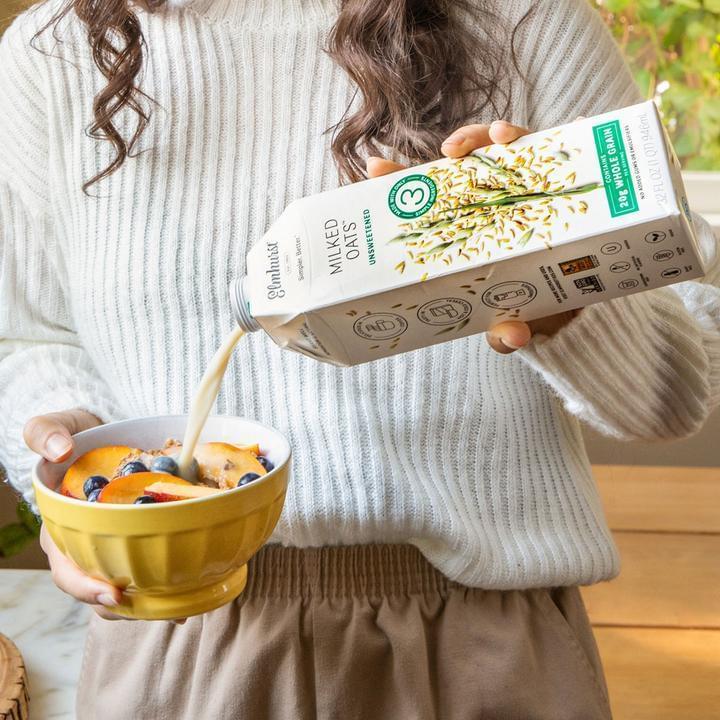 Elmhurst® Oat Milk Unsweetened-Unsweetened Nut Milk-The Roasted Nut Inc.