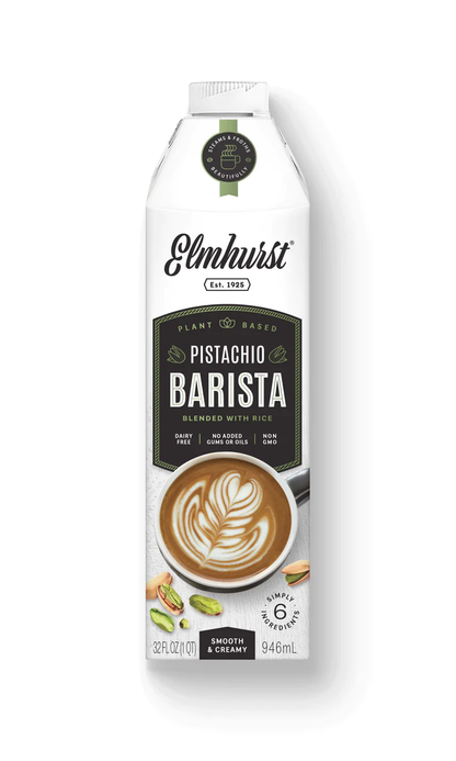 Elmhurst® Pistachio Barista Milk-The Roasted Nut Inc.