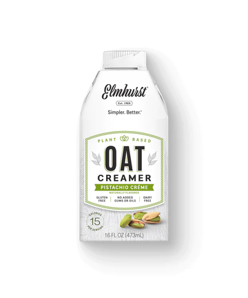 Elmhurst® Pistachio Creme Oat Creamer-The Roasted Nut Inc.