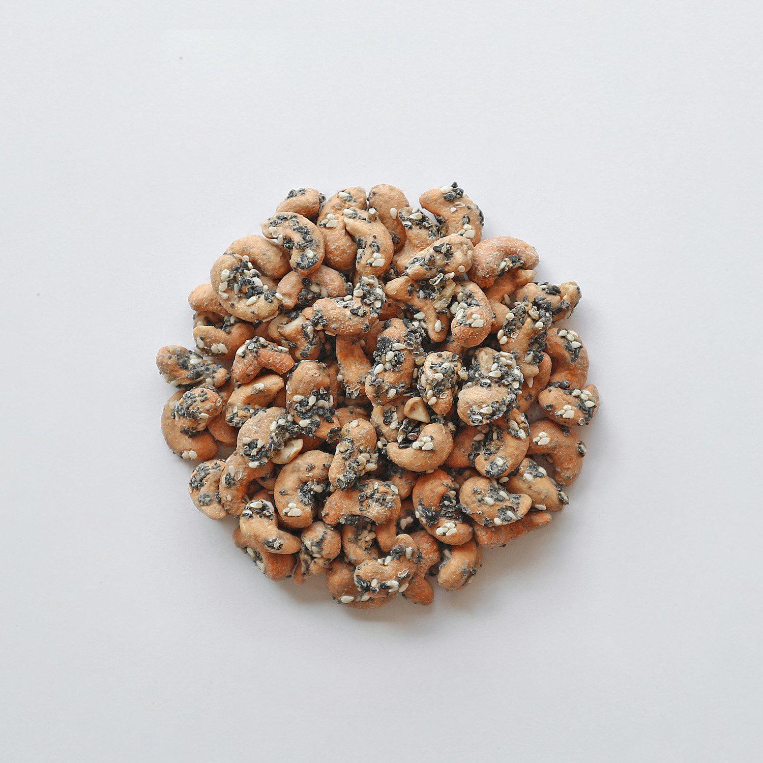 Everything Bagel Cashews-Roasted Nuts-The Roasted Nut Inc.