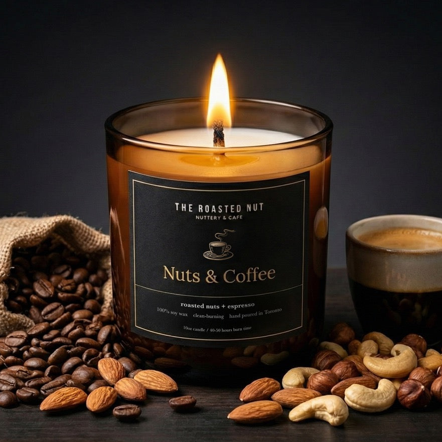 Nuts And Coffee Candle-The Roasted Nut Inc.