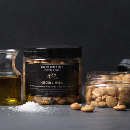 Olive Oil & Sea Salted Marcona Almonds-Roasted Nuts-The Roasted Nut Inc.