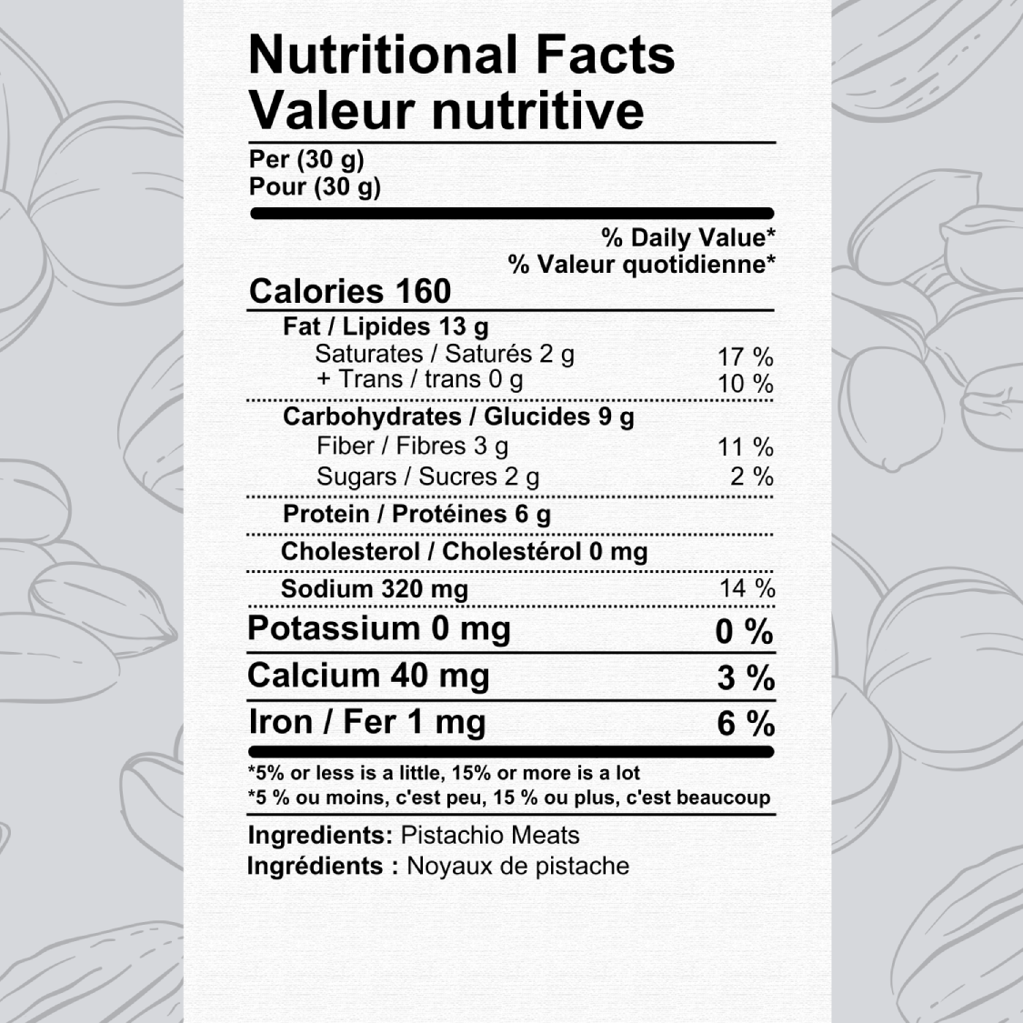 Pistachio Kernels-Unsalted-The Roasted Nut Inc.