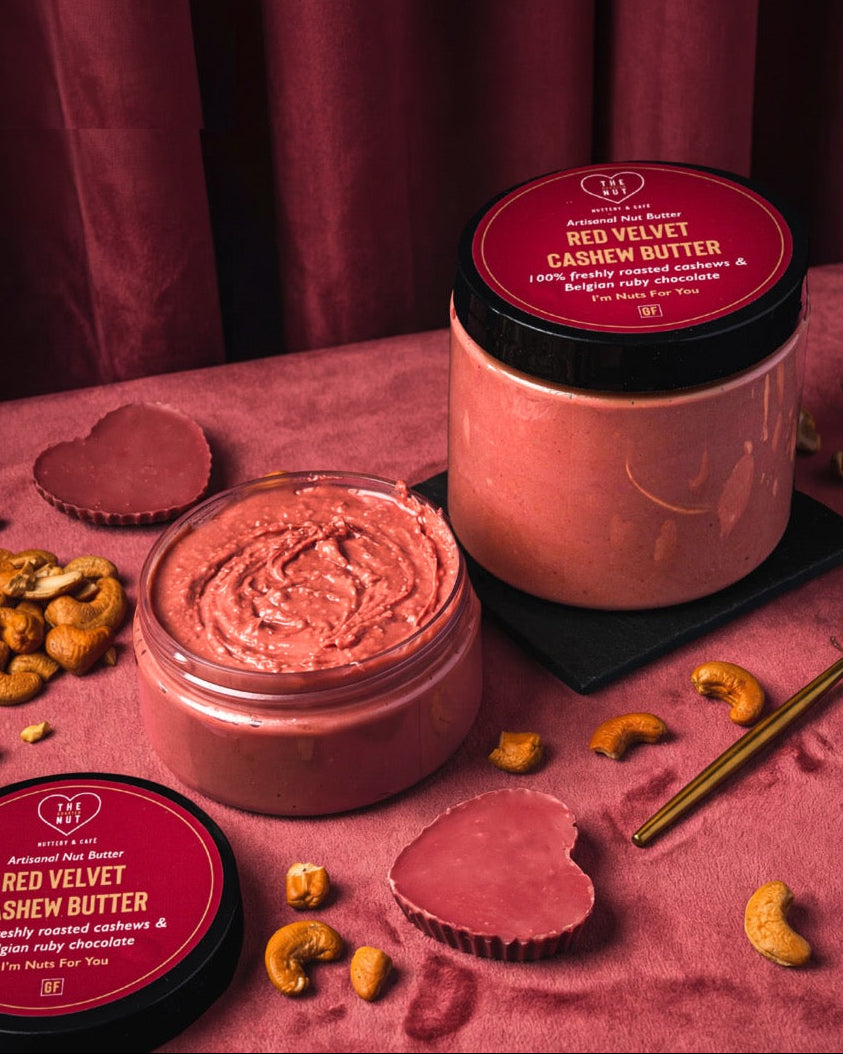 Red Velvet Cashew Butter-Flavored Blends-The Roasted Nut Inc.