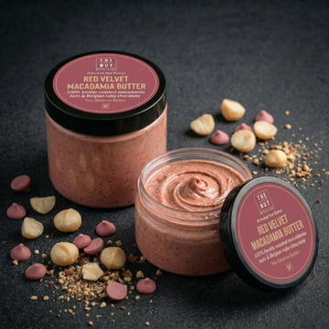 Red Velvet Macadamia Butter-Flavored Blends-The Roasted Nut Inc.