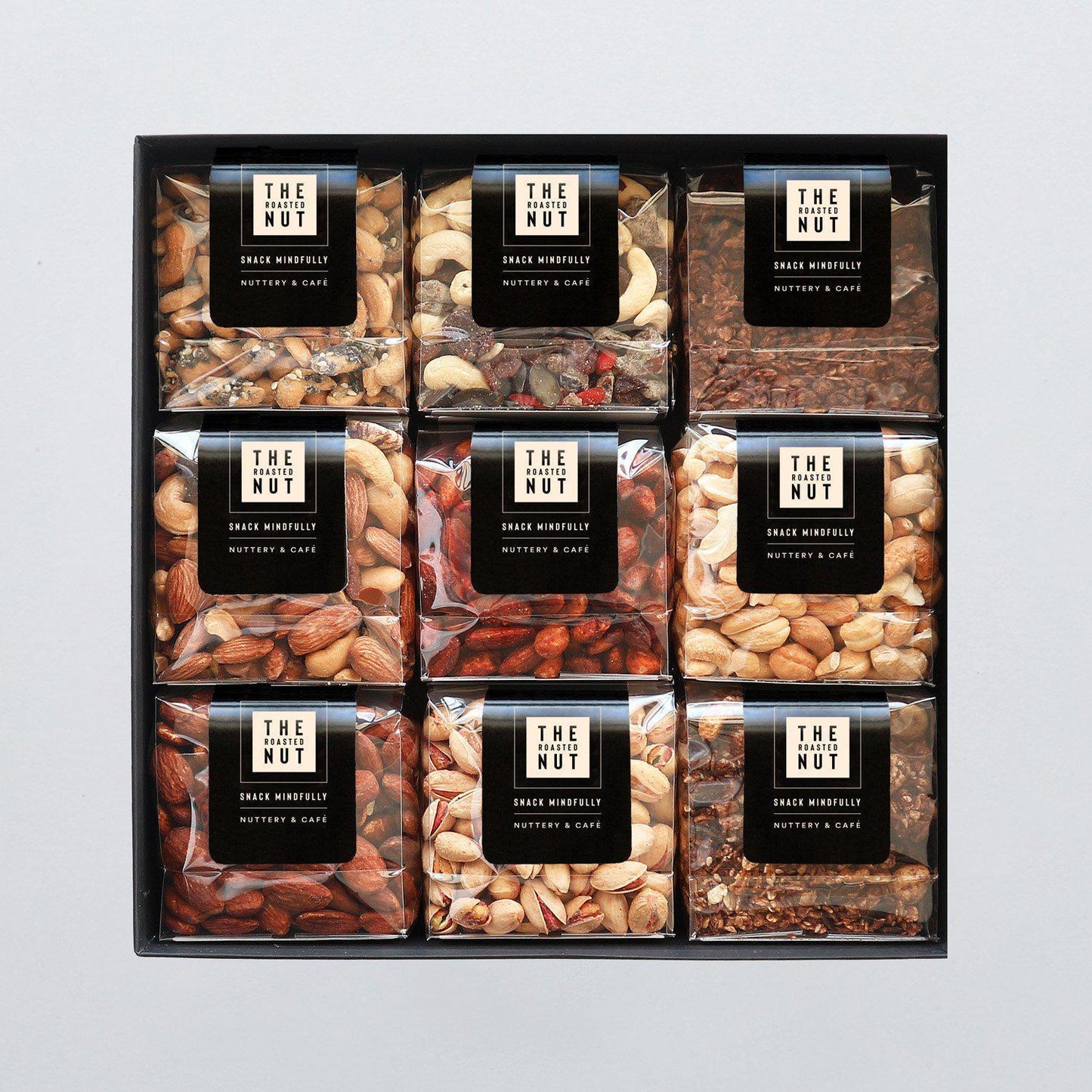 THE BLACK BOX - LARGE-Gift Box-The Roasted Nut Inc.