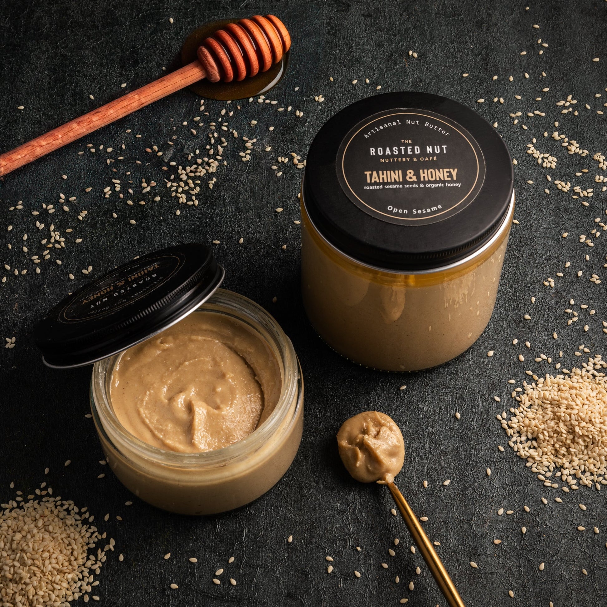 Tahini and honey-Honey-The Roasted Nut Inc.