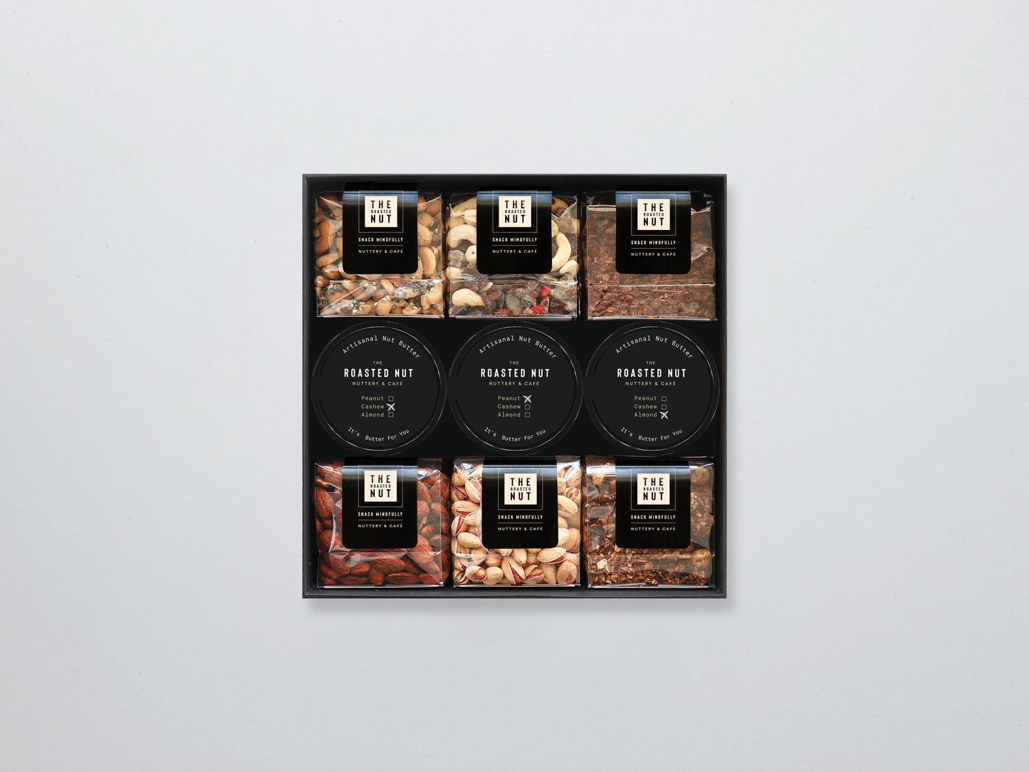 The Black Box - Large-Gift Box-The Roasted Nut Inc.