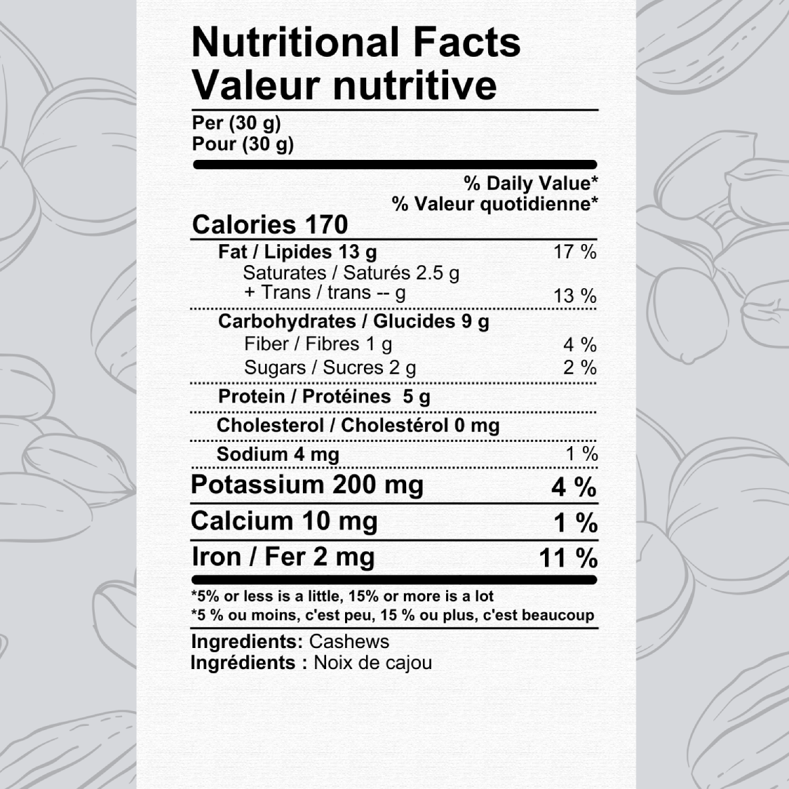 Unsalted Cashews Auto Renew-Roasted Nuts-The Roasted Nut Inc.