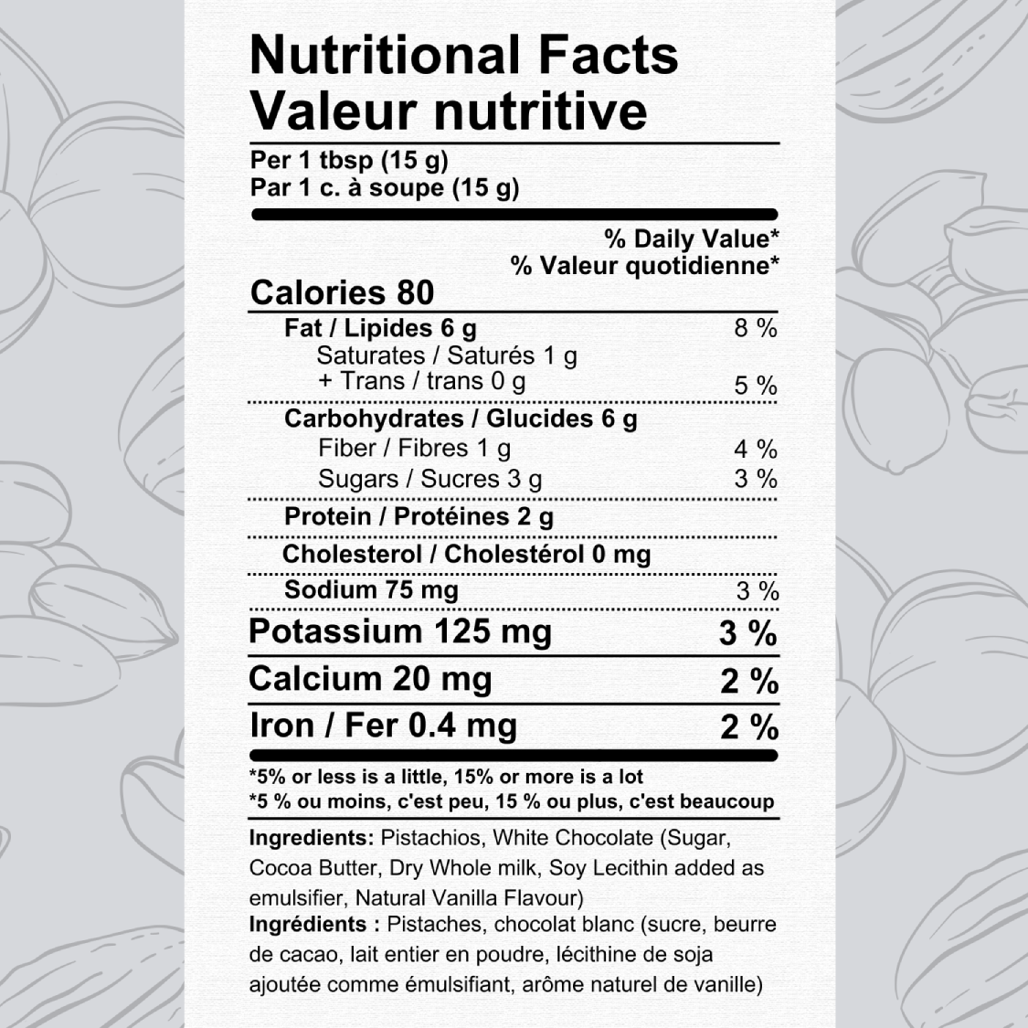 White Chocolate Pistachio Butter-Flavored Blends-The Roasted Nut Inc.