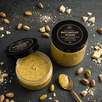 White Chocolate Pistachio Butter-Flavored Blends-The Roasted Nut Inc.