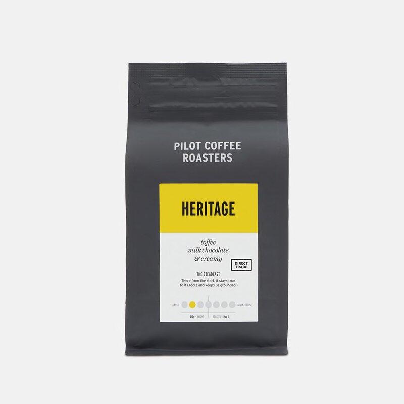 PILOT COFFEE-HERITAGE-Coffee-The Roasted Nut Inc.